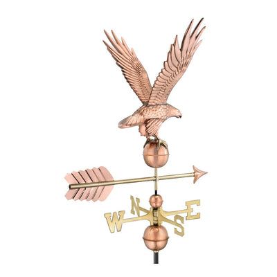 Good Directions Freedom Eagle Weathervane in Pure Copper