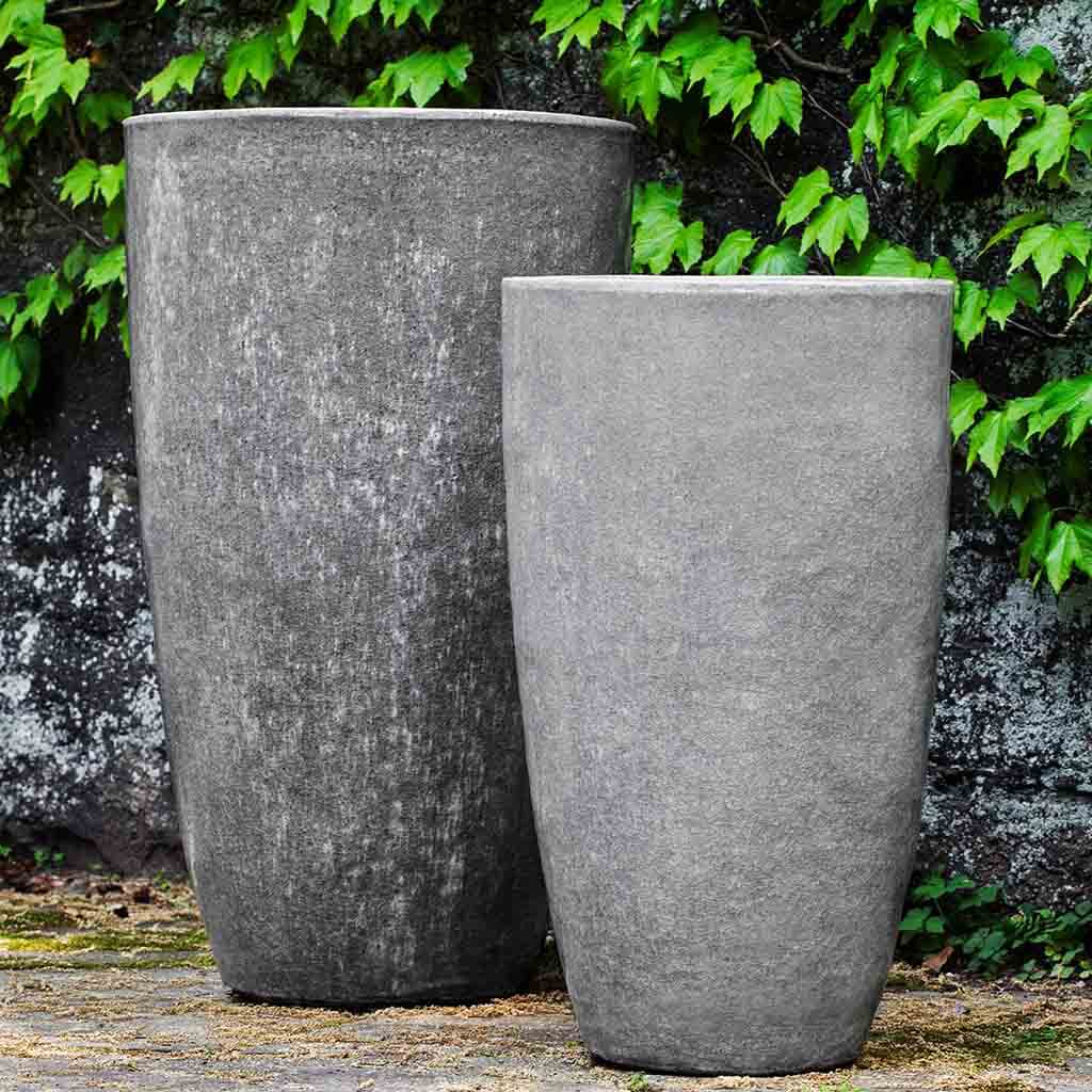 Campania International Orion Planter in Snow Monkey set of 2 | The