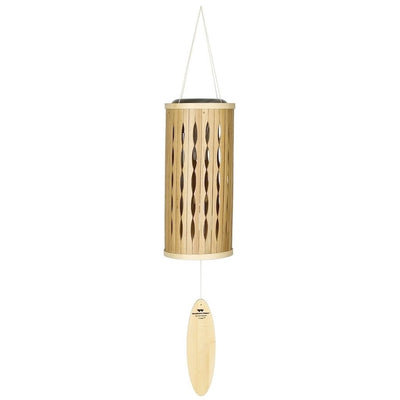 Aloha Solar Wind Chime in Natural by Woodstock Chimes