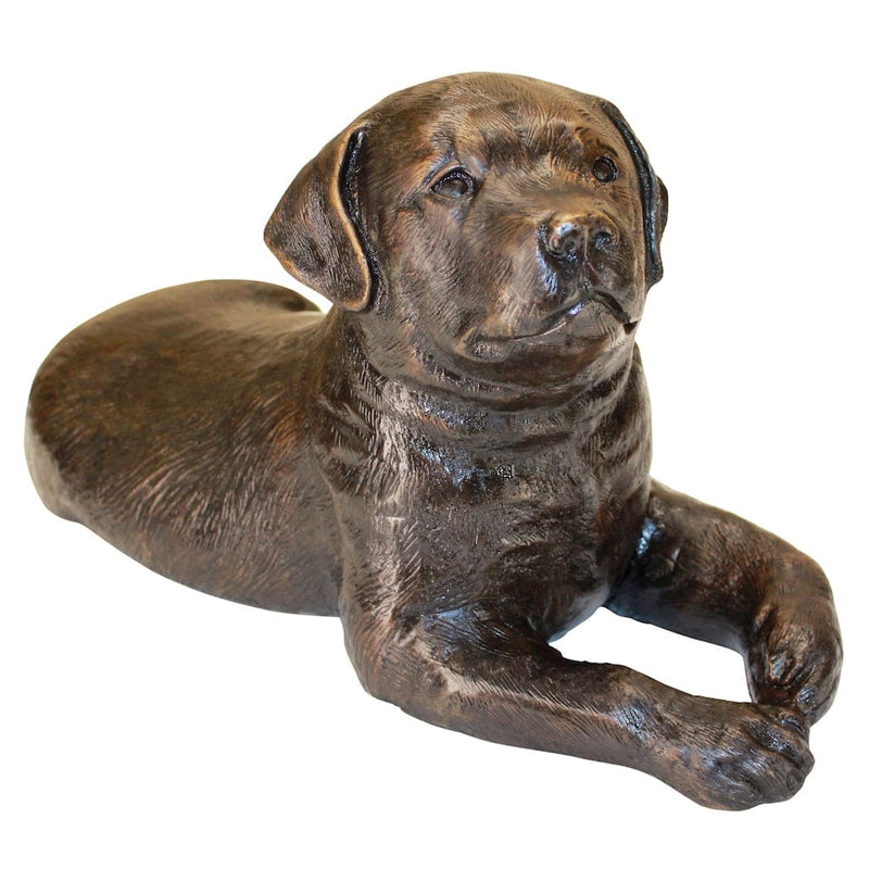 Labrador Puppy Dog Cast Bronze Garden Statue by Design Toscano