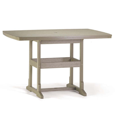 Counter Table Rectangle 60-inch by Breezesta