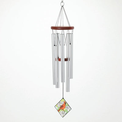 Decor Wind Chime with Cardinal by Woodstock Chimes
