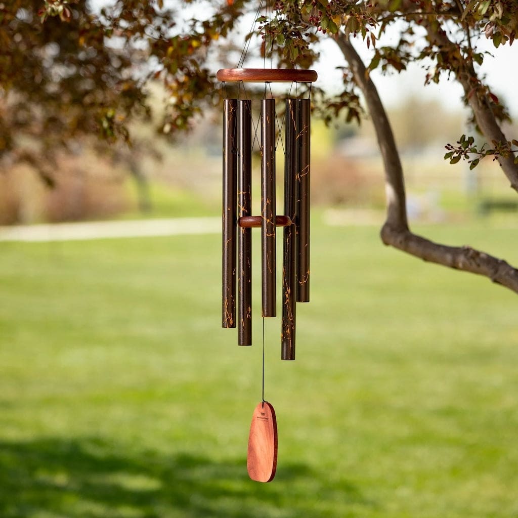 Decor Large Wind Chime with Gold Vein by Woodstock Chimes | The