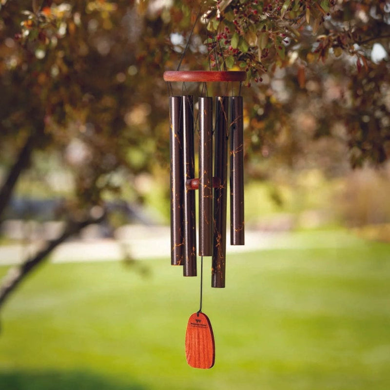 Decor Medium Wind Chime with Gold Vein by Woodstock Chimes
