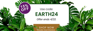 Earth Day Sale 15% Off!