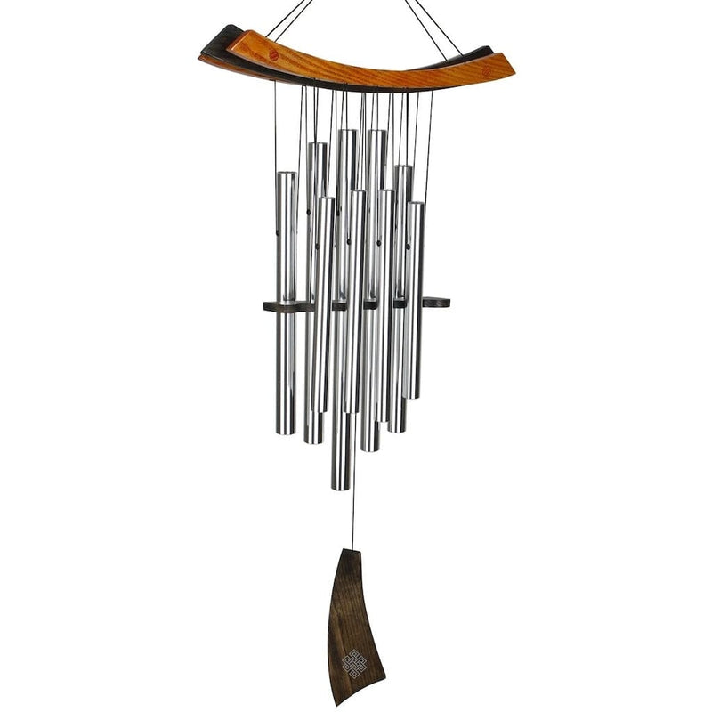 Healing Wind Chime in Silver by Woodstock Chimes