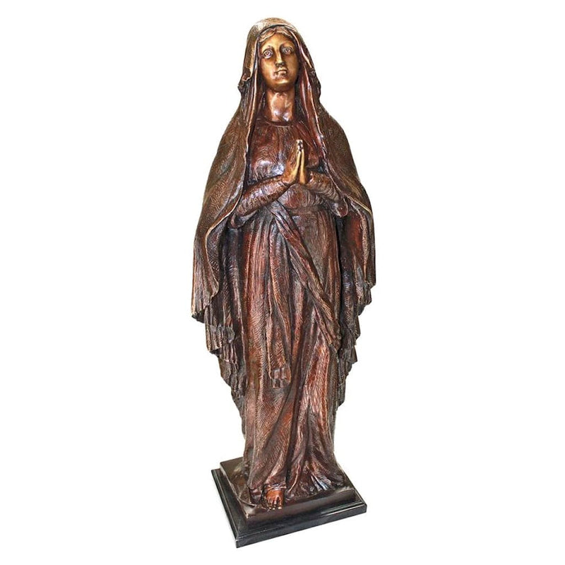 Madonna Blessed Mother Cast Bronze Garden Statue by Design Toscano