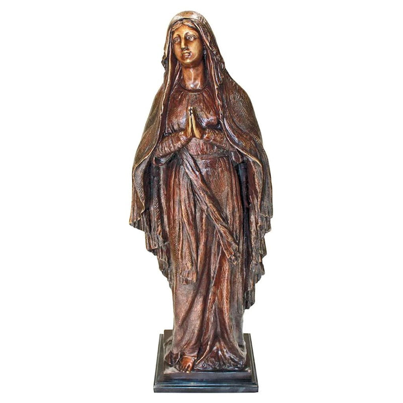 Madonna Blessed Mother Cast Bronze Garden Statue by Design Toscano