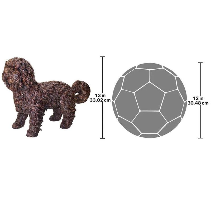 Rusty the Dog Cast Bronze Garden Statue by Design Toscano