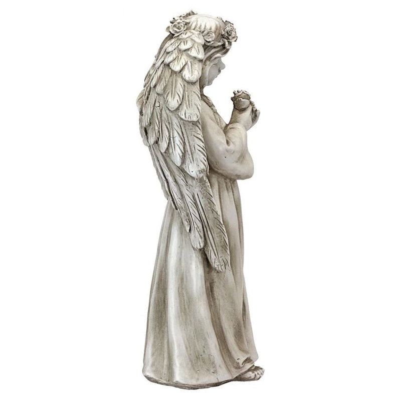 Divine Messenger Memorial Garden Angel Statue by Design Toscano