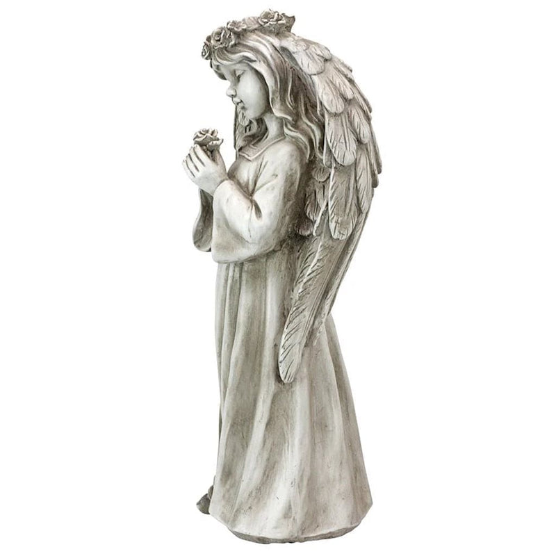 Divine Messenger Memorial Garden Angel Statue by Design Toscano
