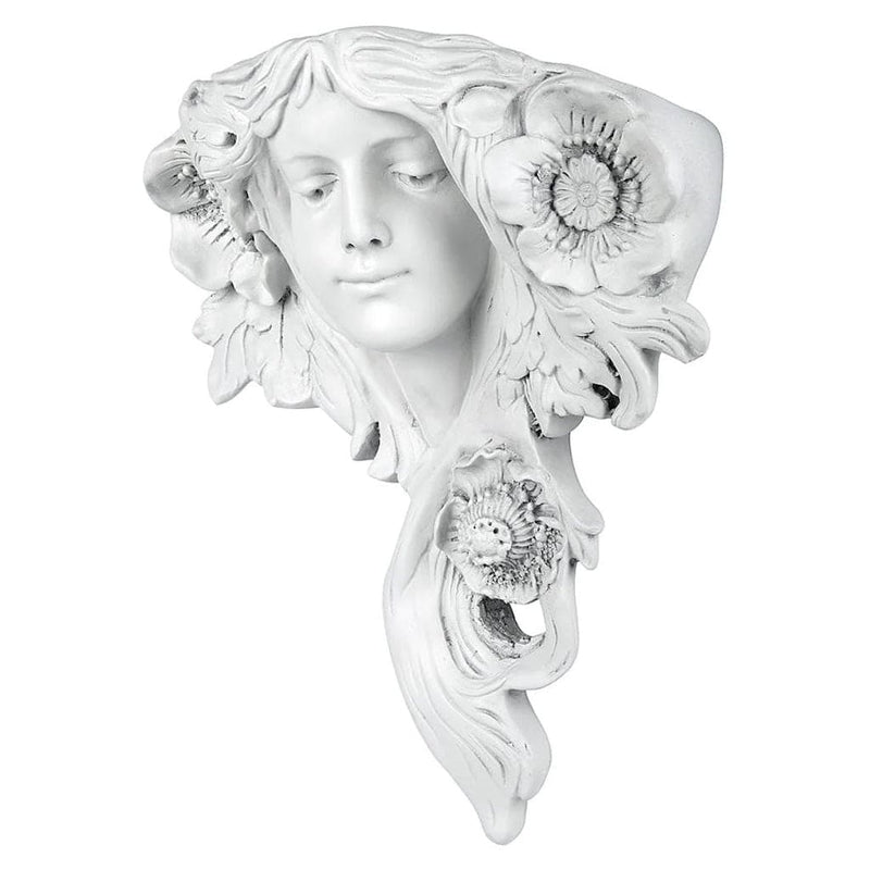Le Printemps French Greenmen Planter Wall Sculpture by Design Toscano