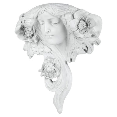 Le Etoile French Greenmen Planter Wall Sculpture by Design Toscano
