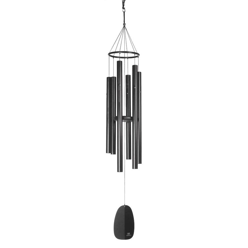 Windsinger Wind Chimes of Athena in Black by Woodstock Chimes