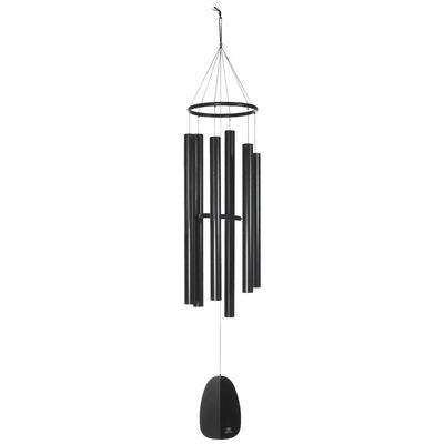 Windsinger Wind Chimes of Apollo in Black by Woodstock Chimes