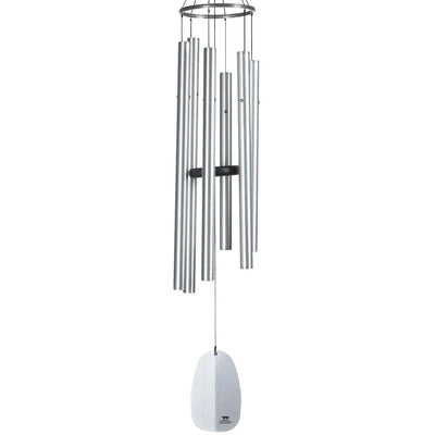 Windsinger Wind Chimes of Athena in Silver by Woodstock Chimes