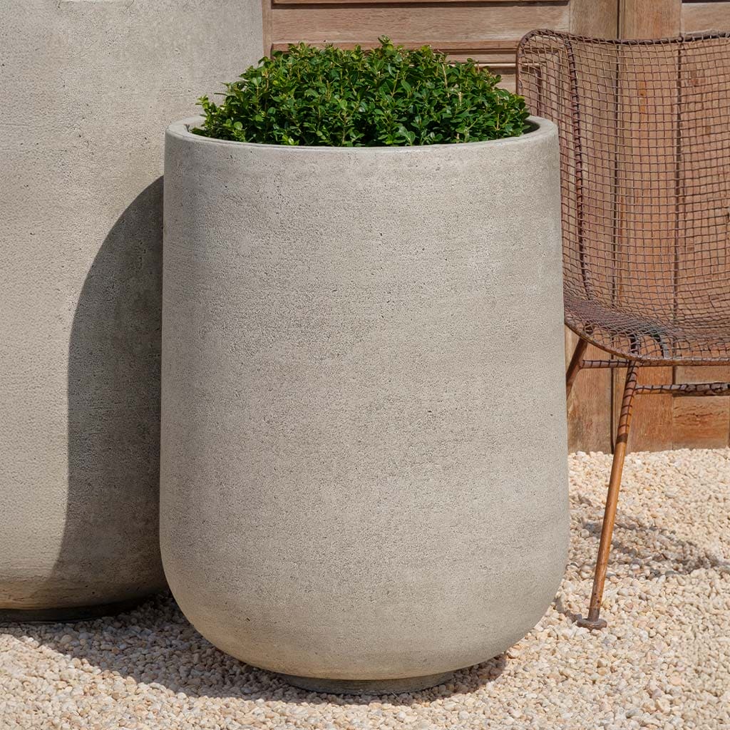 30 gallon planter pot Campania Tribeca Tall Planter - P-989