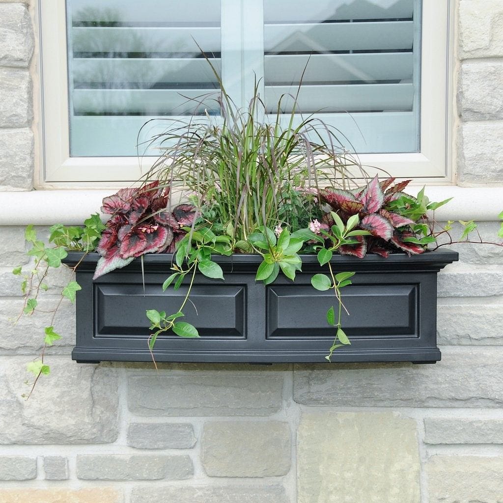 planters window boxes Mayne Nantucket 3ft Window Box