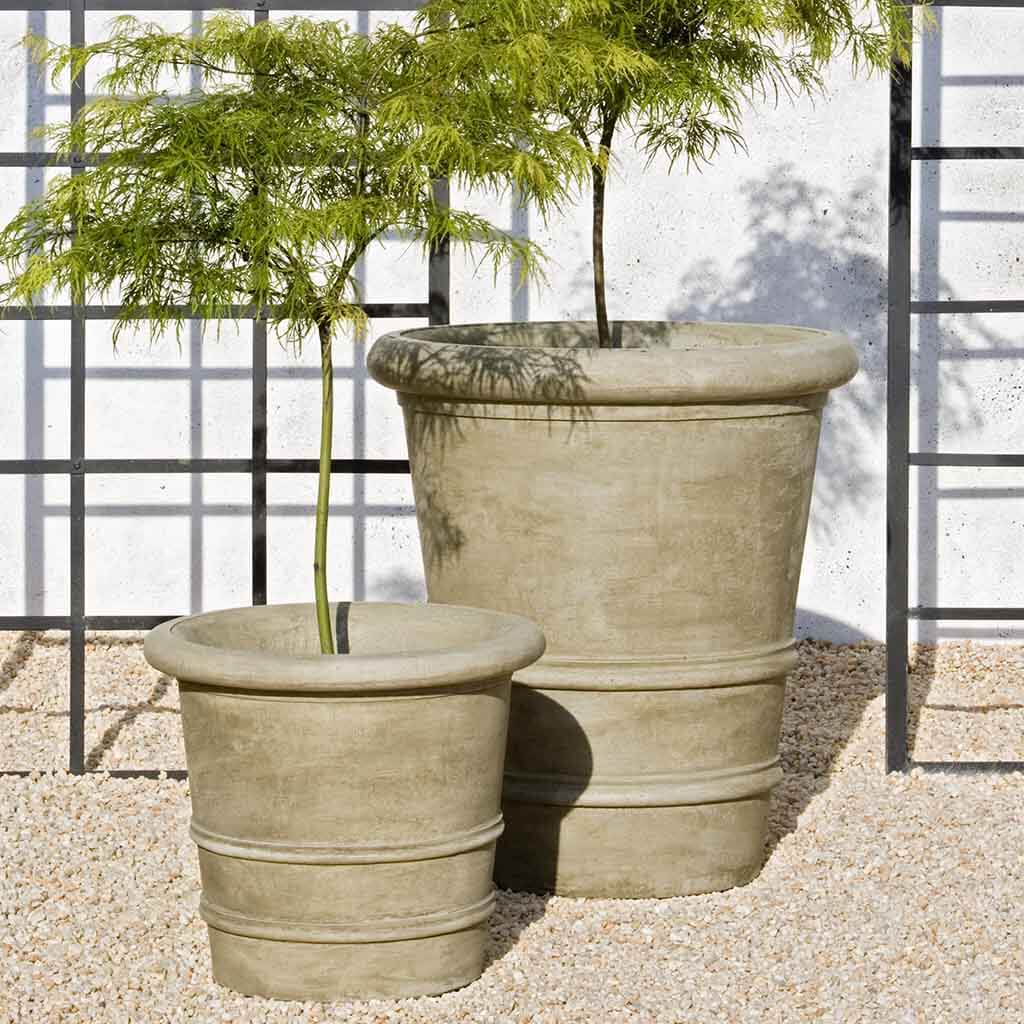 luxury plant pots outdoor Campania International Lucca Garden Planter