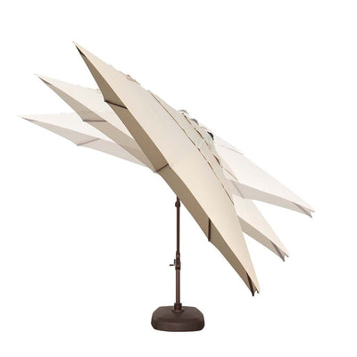 Fiji Cantilever 11.5 ft Octagon Umbrella by Simply Shade