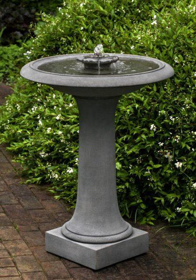 Camellia Birdbath Fountain