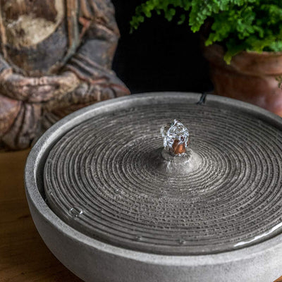 The Simplicity of a Tabletop Fountain