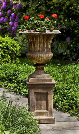 17 Best Outdoor Urns with Pedestals
