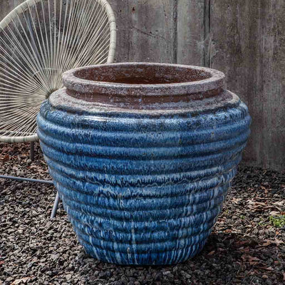 Glazed Ceramic Jar Planters