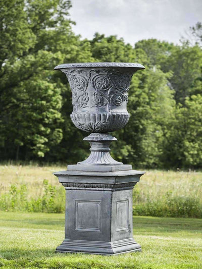Outdoor Urns with Pedestals