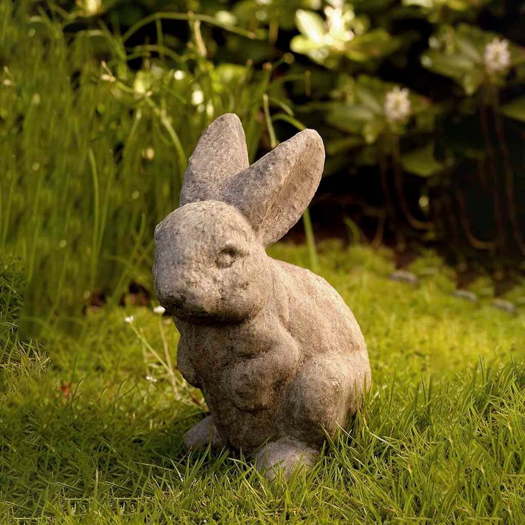 Stone Rabbit Statues The Garden Gates - Rabbit Cast Stone Statues