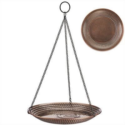 Good Directions 13 inch Hanging Copper Bird Bath