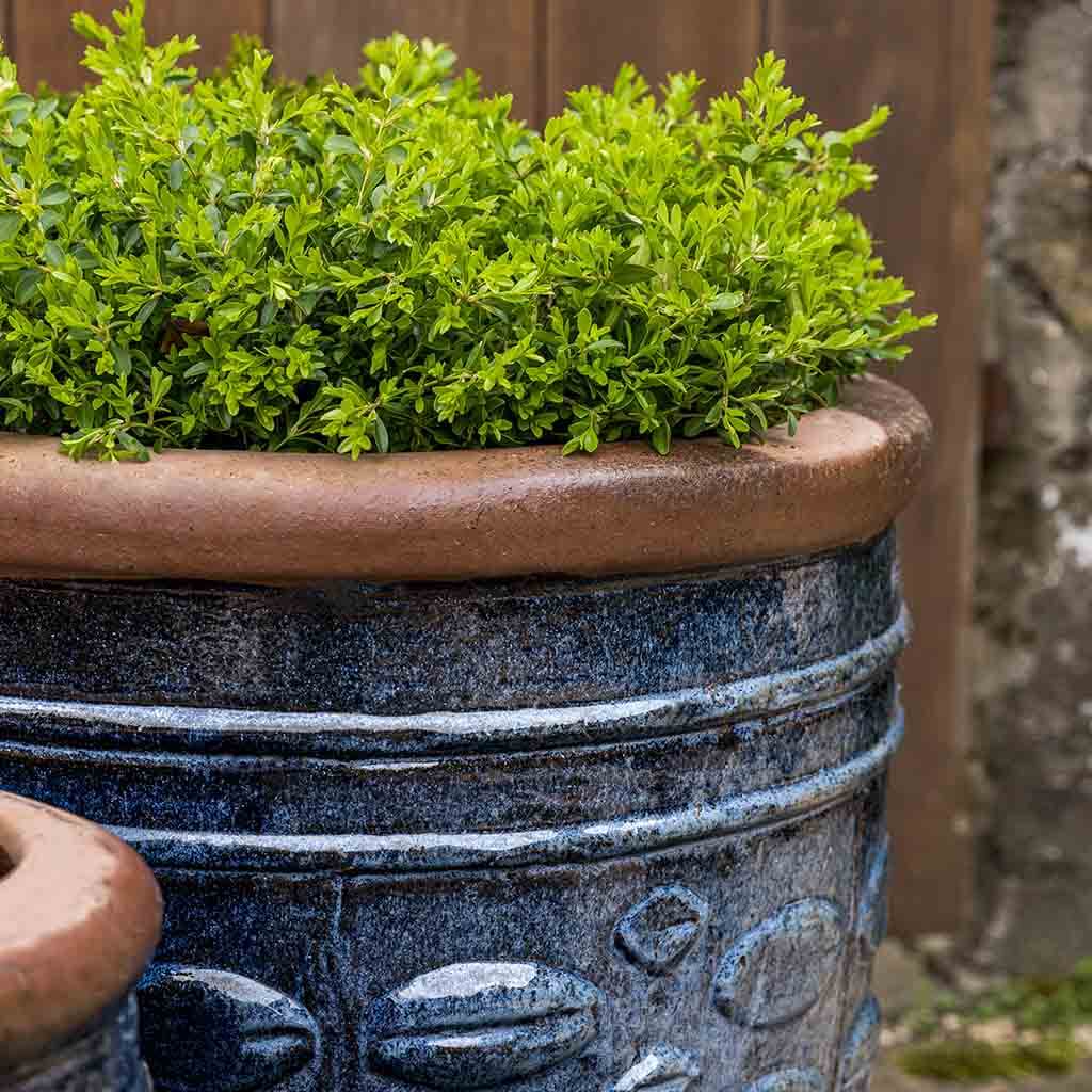 Rustic Leaf Pot