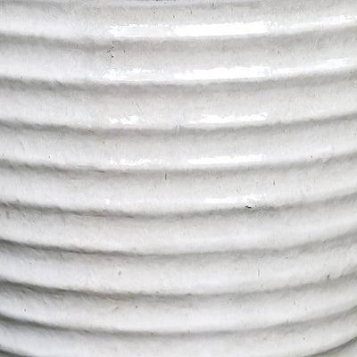 Campania International Linea Planter in Pearl set of 3