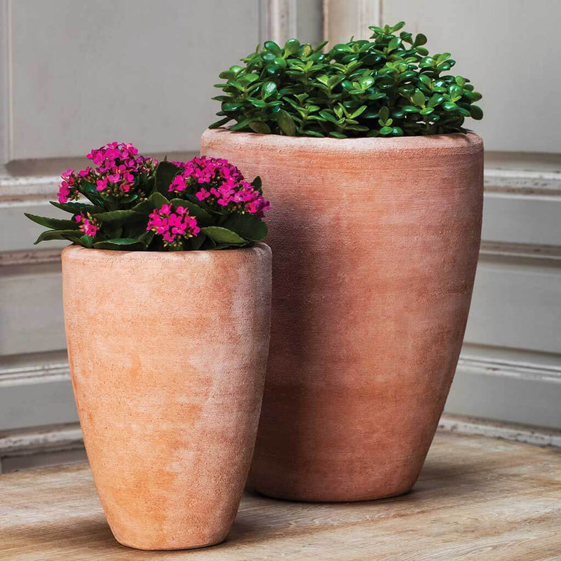 Campania International Abrielle Planter in Terra Nova set of 2