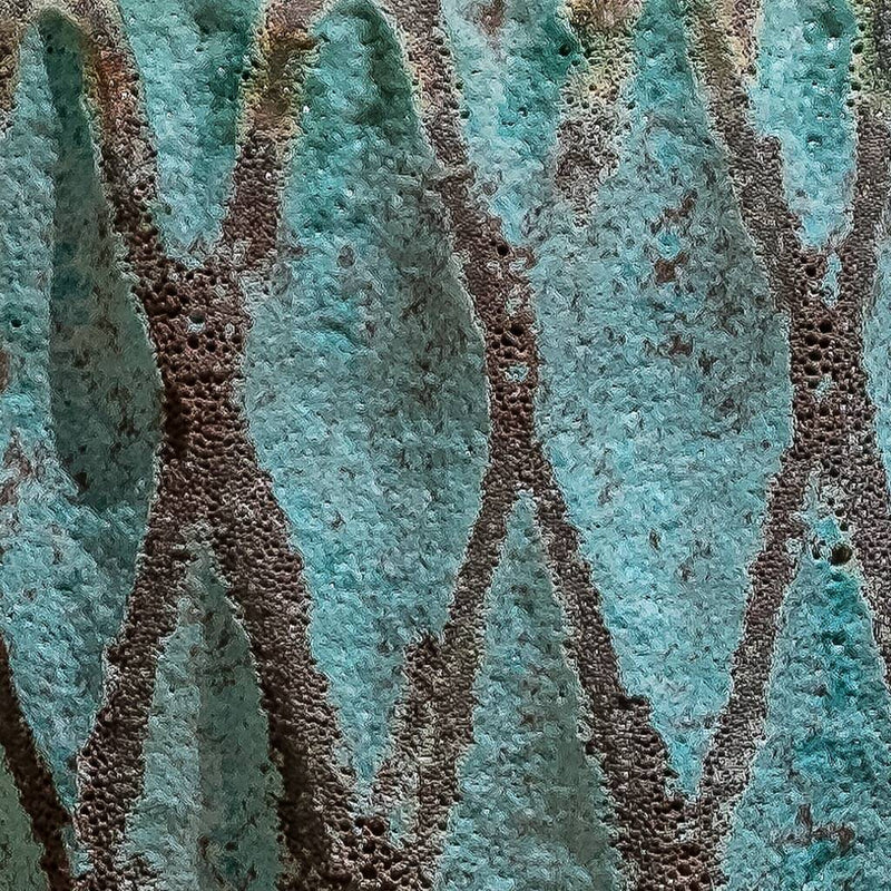 Campania International Tortona Planter in Verdigris set of 3