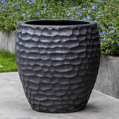 Campania International Kowloon Planter in Graphite set of 2