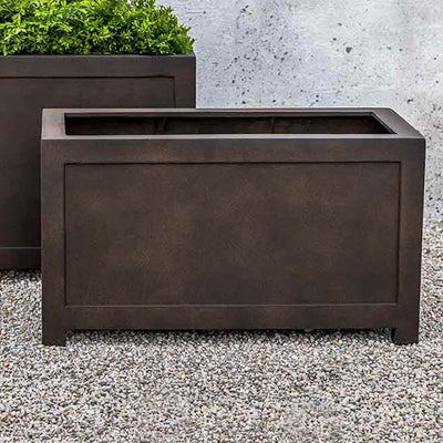 Campania International Oxford Rectangle Small Planter