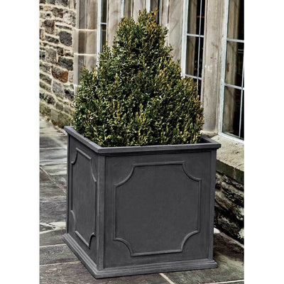 Campania International Cumberland Square Extra Large Planter in Lead Lite