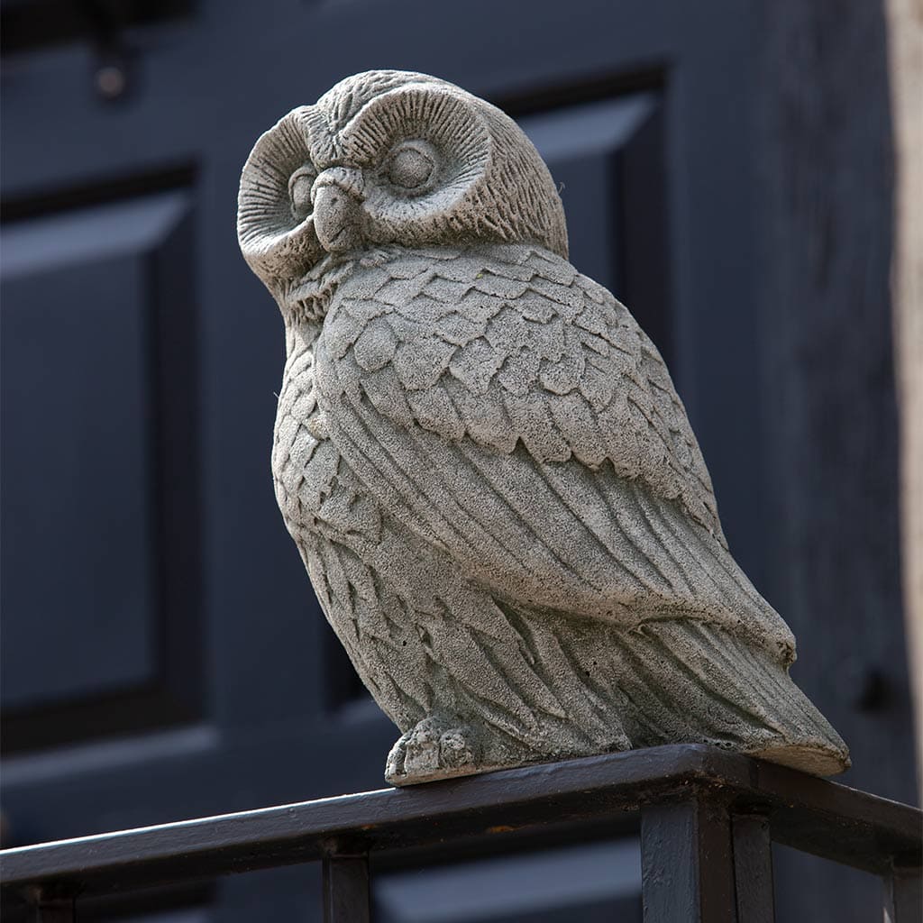 Campania International Night Owl Statue | The Garden Gates