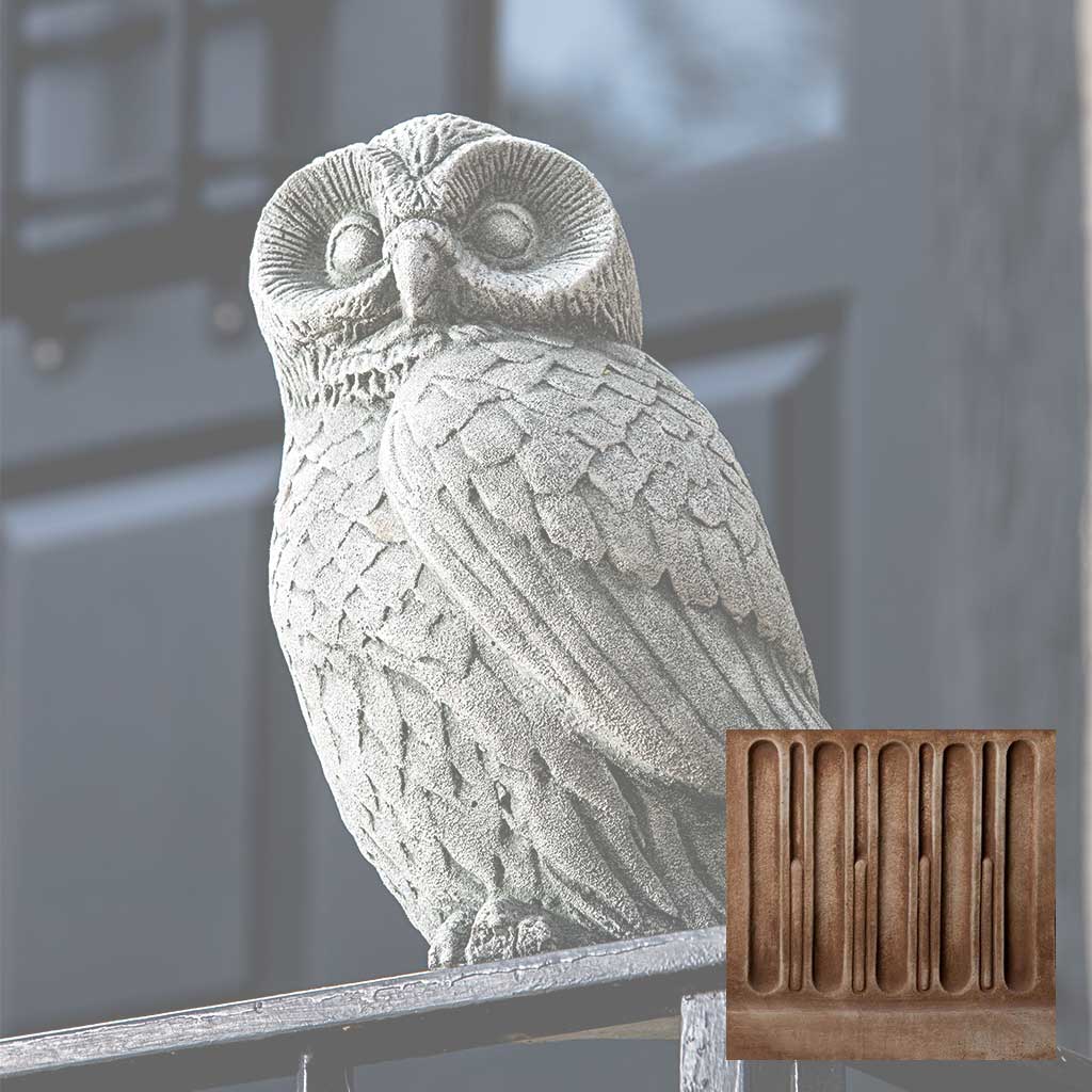 Campania International Night Owl Statue | The Garden Gates