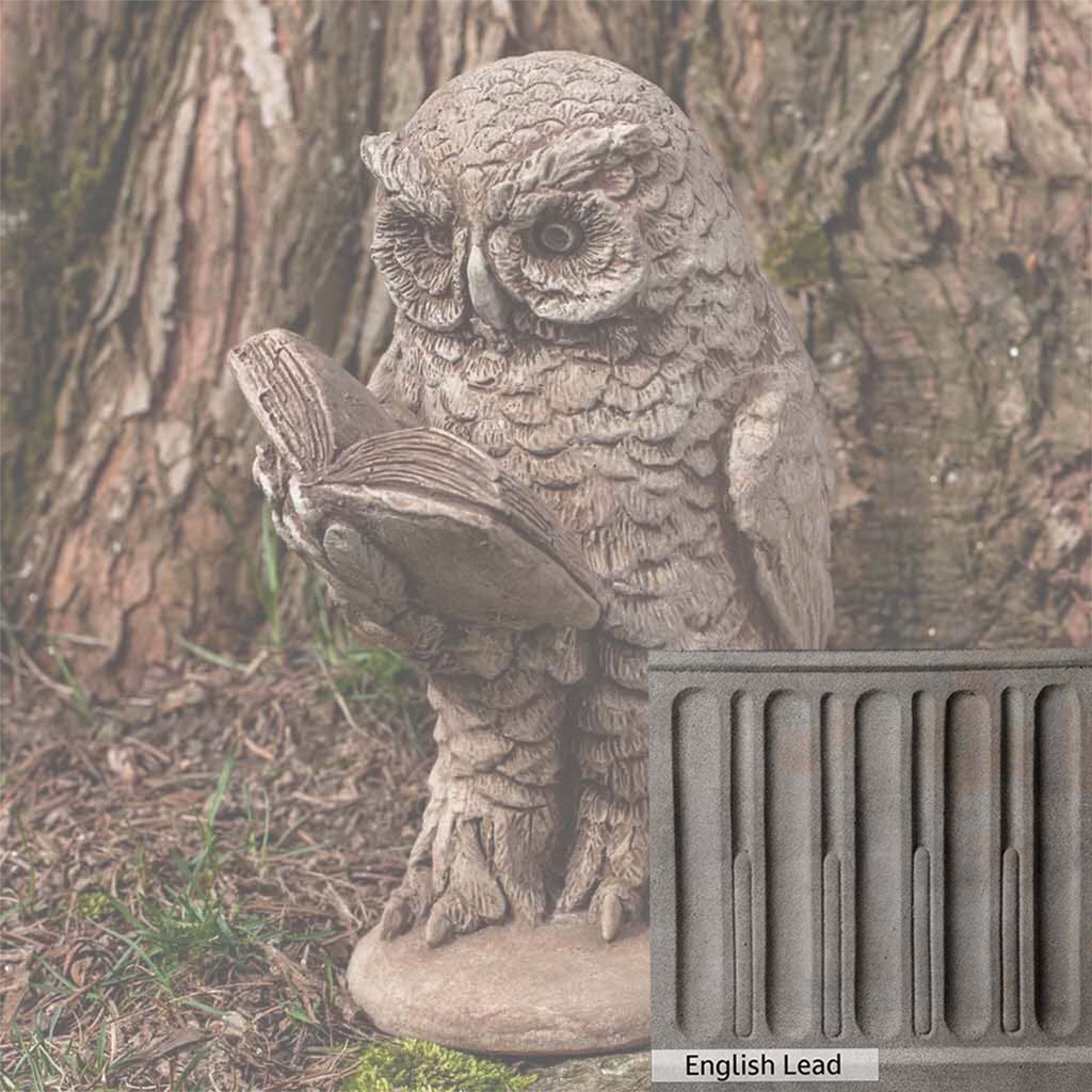 Campania International Scholarly Owl Statue - Thumbnail 5