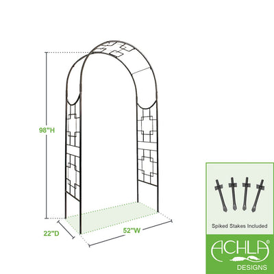 Square-on-Squares Arbor by Achla Designs