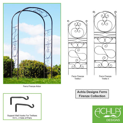 Ferro Firenze Arbor by Achla Designs