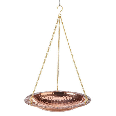 Good Directions 13 inch Hanging Pure Copper Bird Bath