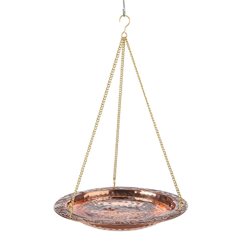 Good Directions 13 inch Hanging Pure Copper Bird Bath