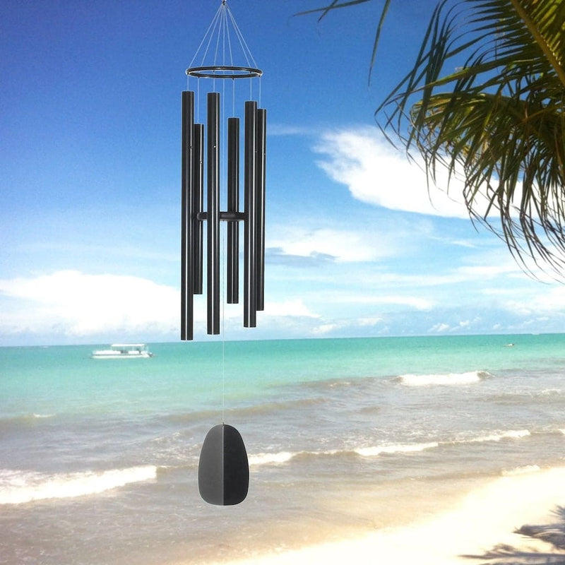 Bells of Paradise in Black 54-inch by Woodstock Chimes