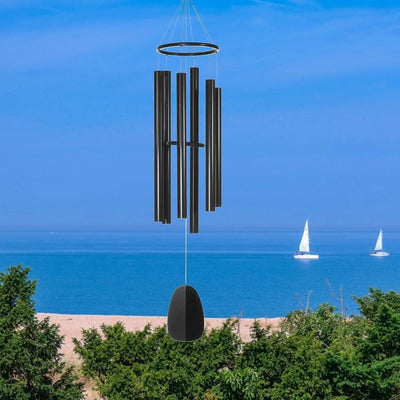 Bells of Paradise in Black 68-inch by Woodstock Chimes
