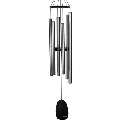 Bells of Paradise in Antique Silver 44-inch by Woodstock Chimes