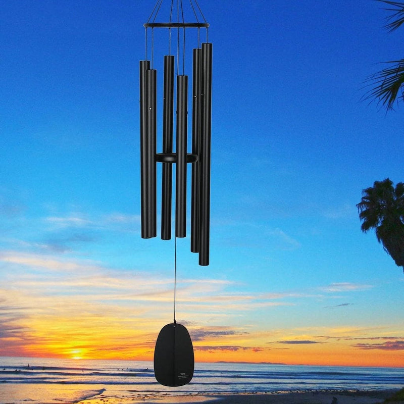 Bells of Paradise in Black 44-inch by Woodstock Chimes