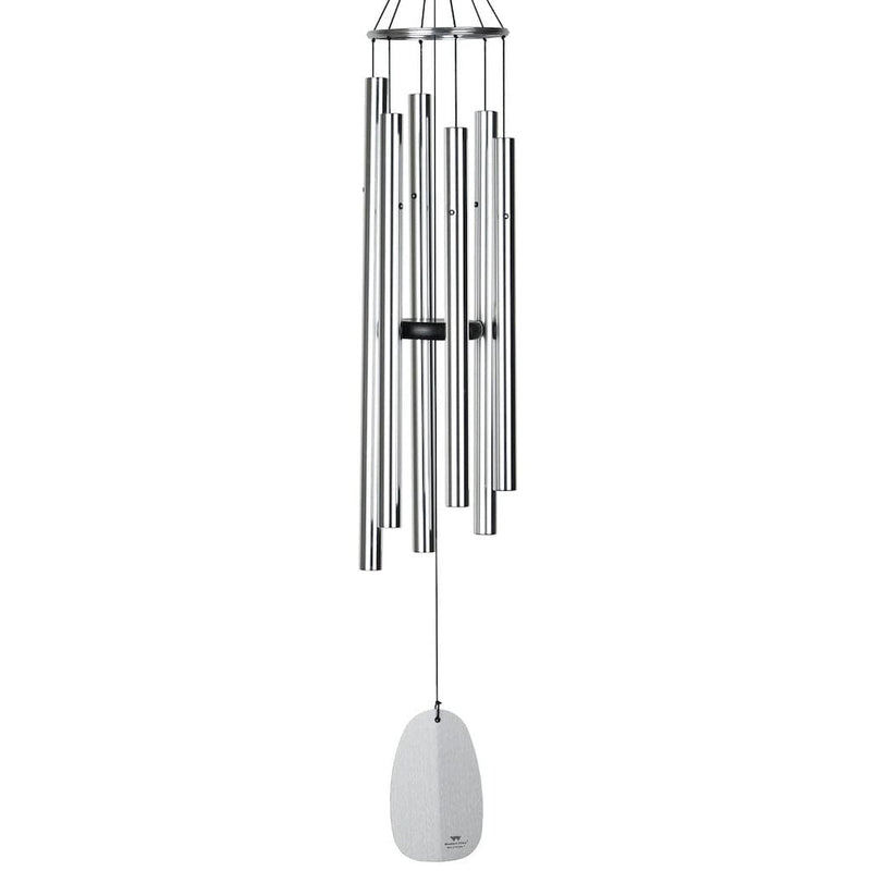 Bells of Paradise in Silver 44-inch by Woodstock Chimes